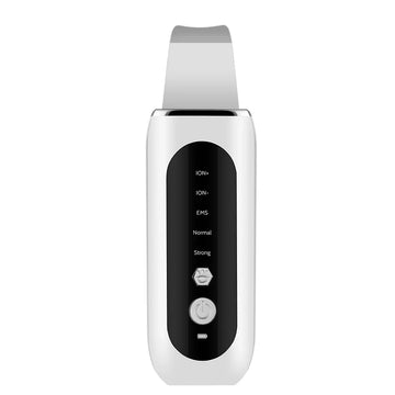 Ultrasonic Skin Scrubber:It effectively cleans pores, removes blackheads, lifts and tightens facial skin, reduces fine lines, and helps the skin absorb nutrients, giving you fair and delicate skin.
