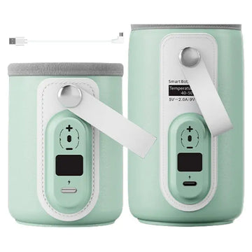 USB Baby Milk Warmer: Keep your baby's bottle warm with our Baby Bottle Warmer Cover. Enhance convenience with 18W fast heating technology that heats up the bottle in just 5-8 minutes, allowing you to feed your baby anytime, anywhere.