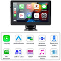 2023 Newest  Portable Car Radio with Apple Carplay and Android Auto, Wireless Car Stereo 7