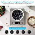 5Kg/10Kg Rechargeable Stainless Steel Electronic Scales Kitchen Scales Home Jewelry Food Snacks Weighing Baking Tools