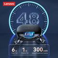 Original  LP75 TWS Bluetooth V5.3 Headphones Wireless LED Digital Display Earphones Noise Reduction Headset