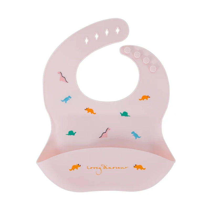 Baby Bib Waterproof Soft Silicone Scarf Summer Cute Cherry Print Adjustable Bibs Burp Cloths Baby Feeding Aprons Kids Eating