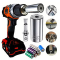 Universal Torque Wrench, 7-19Mm Socket Head Multi-Function Universal Socket, Universal Socket Wrench Set Hand Tool