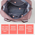 New Large Capacity Folding Travel Bags Waterproof Tote Handbag Travel Duffle Bags Women Multifunctional Travel Bags Dropshipping