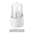 Rotating Makeup Brush Storage Box Portable Multifunction Dust Proof Desktop Organizer Lipstick Shadow Cosmetic Holder