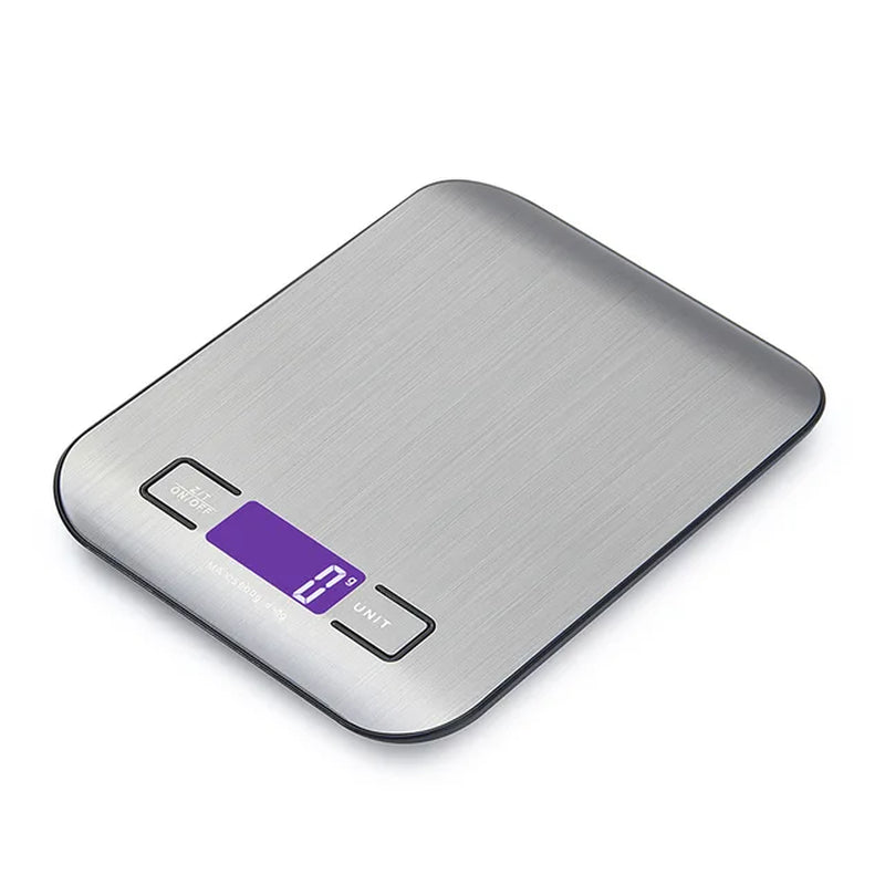 5Kg/10Kg Rechargeable Stainless Steel Electronic Scales Kitchen Scales Home Jewelry Food Snacks Weighing Baking Tools