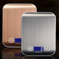 5Kg/10Kg Rechargeable Stainless Steel Electronic Scales Kitchen Scales Home Jewelry Food Snacks Weighing Baking Tools