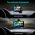 2023 Newest  Portable Car Radio with Apple Carplay and Android Auto, Wireless Car Stereo 7