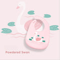 Silicone Babi Bib Waterproof Saliva Dripping Banana Bibs Cartoon Newborn Feeding Soft Edible Aprons Baby Adjustable Burp Scarf