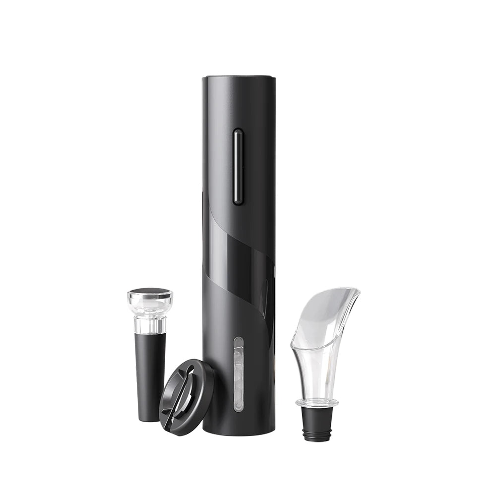Electric Wine Opener:Effortless Cork Removal: This electric wine opener makes uncorking your favorite wine smoother and faster, perfect for any wine enthusiast.