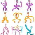 4 Pack Telescopic Suction Cup Giraffe Toy Sensory Tubes for Boys Girls Autistic Travel Toys for Christmas Gift