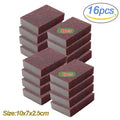 1/2/4/5/6/8Pcs Magic Sponge Eraser Carborundum Removing Rust Cleaning Brush Descaling Clean Rub for Cooktop Pot Kitchen Sponge