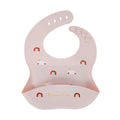 Baby Bib Waterproof Soft Silicone Scarf Summer Cute Cherry Print Adjustable Bibs Burp Cloths Baby Feeding Aprons Kids Eating