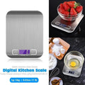 5Kg/10Kg Rechargeable Stainless Steel Electronic Scales Kitchen Scales Home Jewelry Food Snacks Weighing Baking Tools