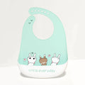 Silicone Babi Bib Waterproof Saliva Dripping Banana Bibs Cartoon Newborn Feeding Soft Edible Aprons Baby Adjustable Burp Scarf