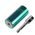 Universal Torque Wrench, 7-19Mm Socket Head Multi-Function Universal Socket, Universal Socket Wrench Set Hand Tool